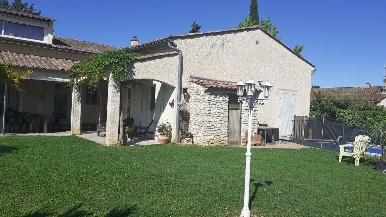 Chambres D'Hotes & Jacuzzi - A L'Ombre Des Amandiers Saint-Martin-d'Ardeche Exterior photo