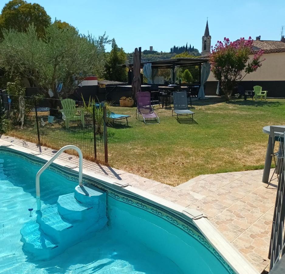 Chambres D'Hotes & Jacuzzi - A L'Ombre Des Amandiers Saint-Martin-d'Ardeche Exterior photo