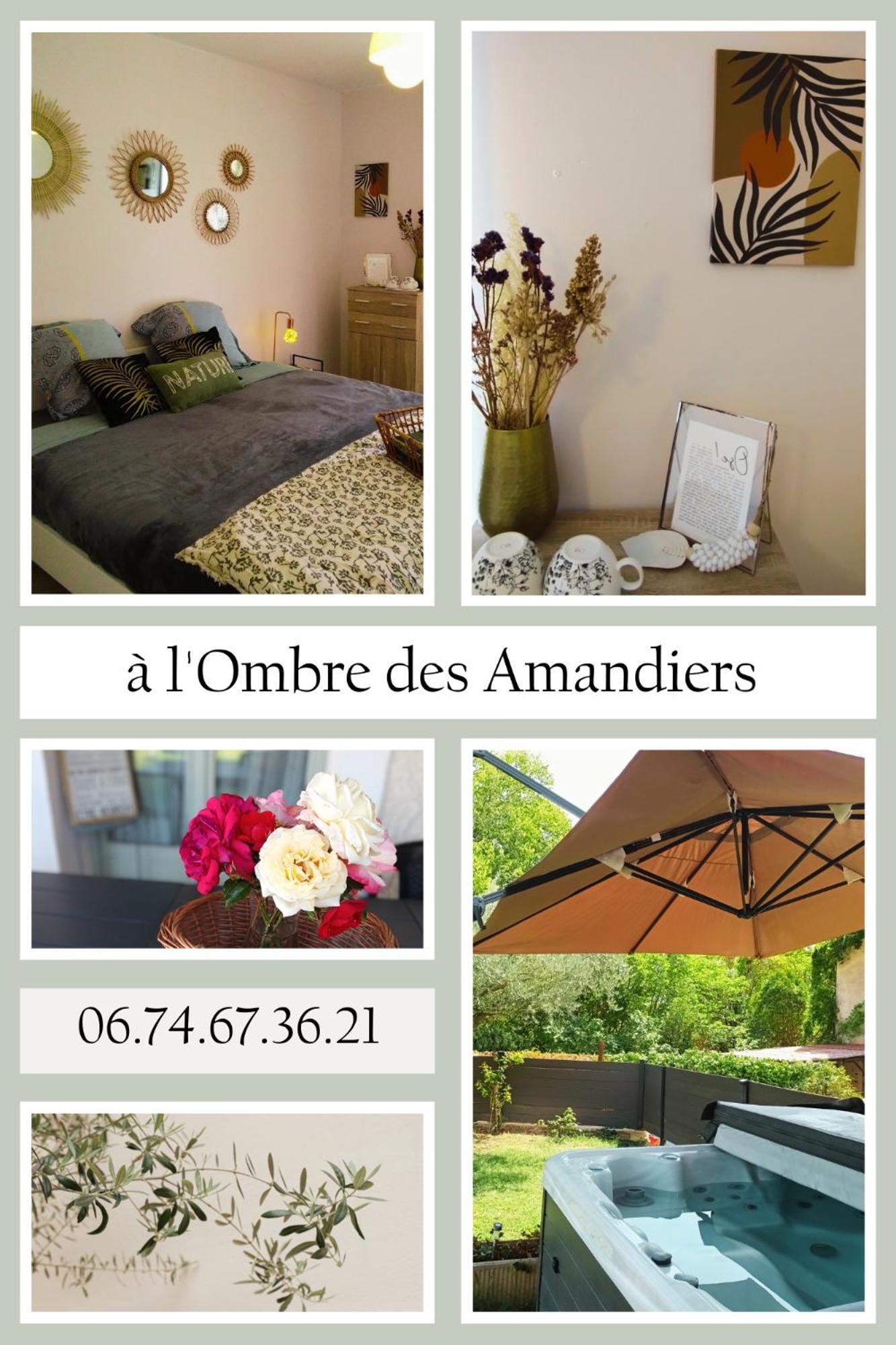 Chambres D'Hotes & Jacuzzi - A L'Ombre Des Amandiers Saint-Martin-d'Ardeche Exterior photo